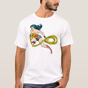 Wonder Woman Swingelt Lasso links T-shirt