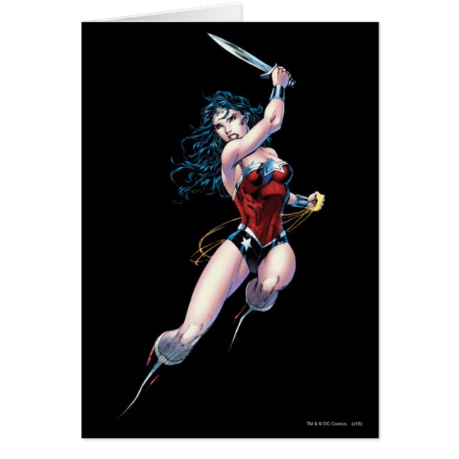 Wonder Woman Swinging Sword (Voorkant)