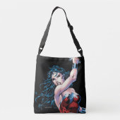 Wonder Woman Swinging Sword Crossbody Tas (Achterkant)