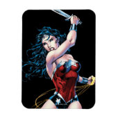 Wonder Woman Swinging Sword Magneet (Verticaal)