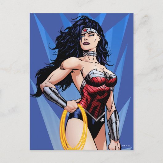 Wonder Woman & Sword Briefkaart (Voorkant)