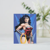 Wonder Woman & Sword Briefkaart (Staand voorkant)