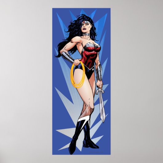 Wonder Woman & Sword Poster (Voorkant)
