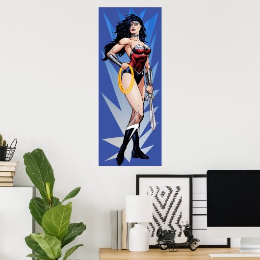 Wonder Woman & Sword Poster (Thuiskantoor)