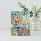 Wonder Woman Themyscira Briefkaart (Staand voorkant)