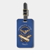 Wonder Woman Tiara, Lasso en Bracelets Bagagelabel (Voorkant verticaal)