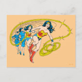 Wonder Woman Transform Briefkaart (Voorkant)