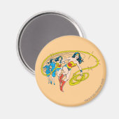 Wonder Woman Transform Magneet (Voorkant / Achterkant)