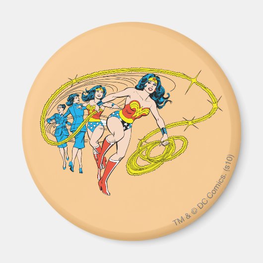 Wonder Woman Transform Magneet (Voorkant)