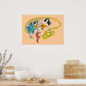 Wonder Woman Transform Poster (Keuken)