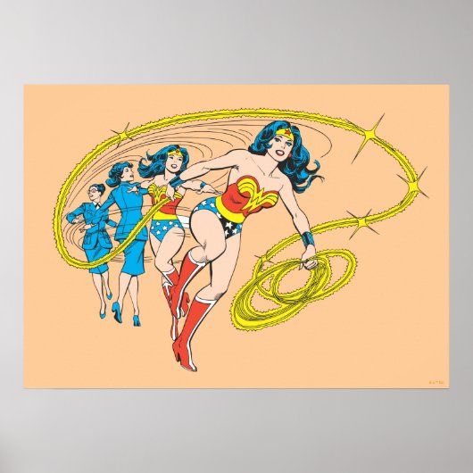 Wonder Woman Transform Poster (Voorkant)