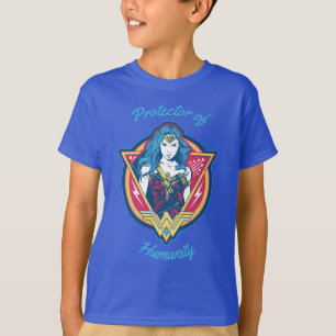 Wonder Woman Tri Color Graphic T-shirt