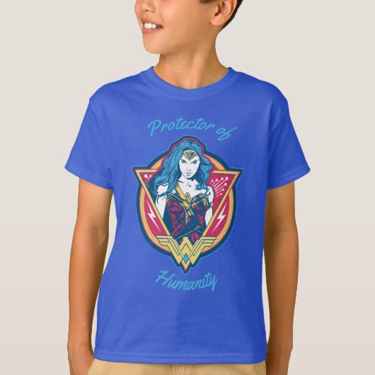 Wonder Woman Tri Color Graphic T-shirt (Voorkant)