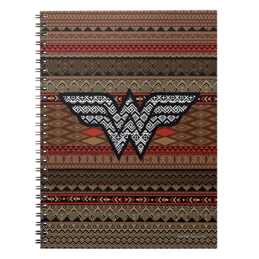 Wonder Woman Tribal Pattern Notitieboek (Voorkant)