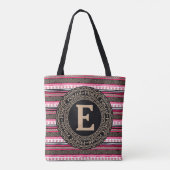 Wonder Woman Tribal Pattern Tote Bag (Achterkant)