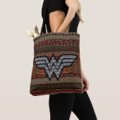 Wonder Woman Tribal Pattern Tote Bag (Dichtbij)