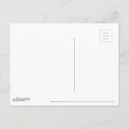 Wonder Woman Trinity Comic Hoesje #16 Briefkaart (Achterkant)