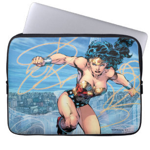 Wonder Woman Trinity Comic Hoesje #16 Laptop Sleeve