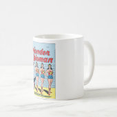 Wonder Woman Triple Identity Koffiemok (Voorkant rechts)