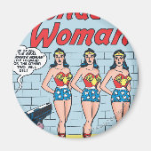 Wonder Woman Triple Identity Magneet (Voorkant)