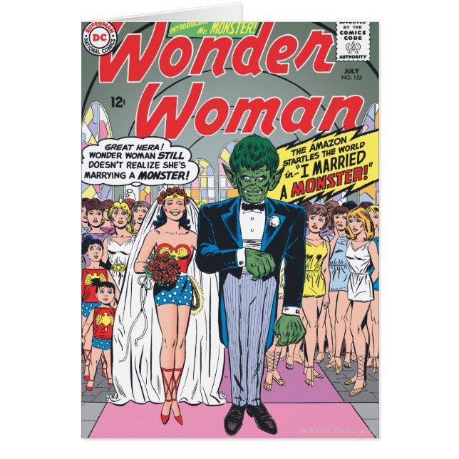 Wonder Woman trouwde met een Monster (Voorkant)