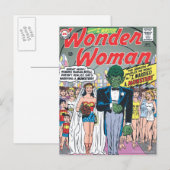 Wonder Woman trouwde met een Monster Briefkaart (Voorkant / Achterkant)