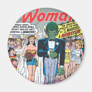 Wonder Woman trouwde met een monster Magneet