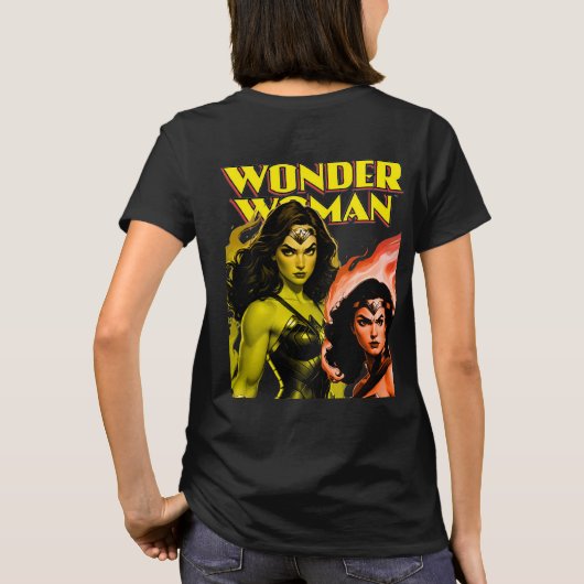 Wonder Woman Tshirt (Achterkant)