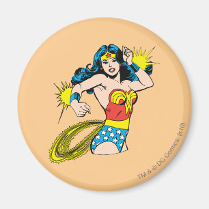 Wonder Woman Twist met glanzende boeien Magneet