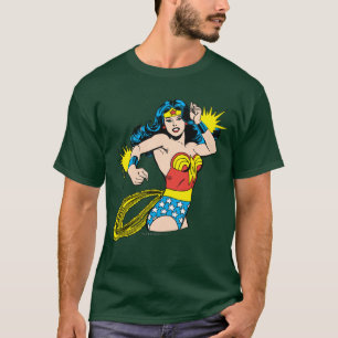 Wonder Woman Twist met glanzende boeien T-shirt