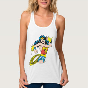 Wonder Woman Twist met glanzende boeien Tanktop
