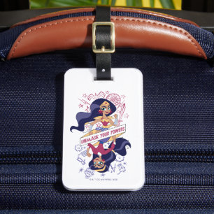 Wonder Woman Unmask Your Powers Bagagelabel
