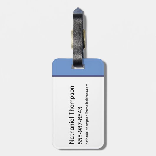 Wonder Woman Unmask Your Powers Bagagelabel (Achterkant verticaal)