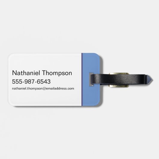 Wonder Woman Unmask Your Powers Bagagelabel (Achterkant horizontaal)