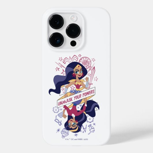 Wonder Woman Unmask Your Powers Case-Mate iPhone Case (Achterkant)