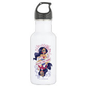 Wonder Woman Unmask Your Powers Waterfles (Voorkant)