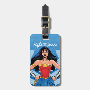 Wonder Woman - Vecht voor Vrede Bagagelabel
