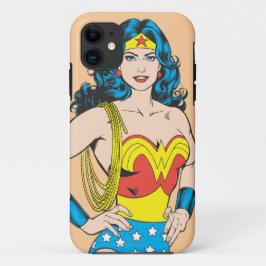 Wonder Woman | Vintage Pose with Lasso iPhone 11 Hoesje