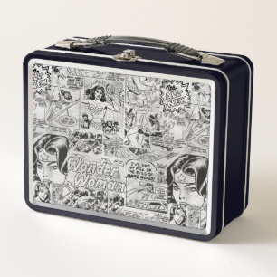 Wonder Woman Vintage Stripboek Patroon
