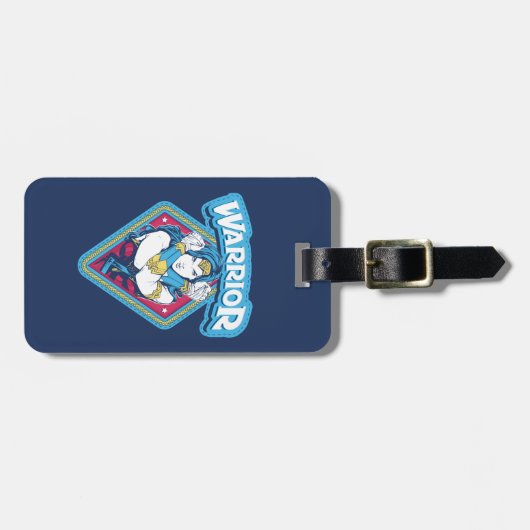 Wonder Woman Warrior Graphic Bagagelabel (Voorkant horizontaal)