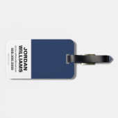 Wonder Woman Warrior Graphic Bagagelabel (Achterkant horizontaal)