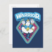 Wonder Woman Warrior Graphic Briefkaart (Voorkant / Achterkant)