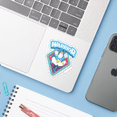 Wonder Woman Warrior Graphic Sticker (Laptop met iPhone)