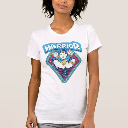 Wonder Woman Warrior Graphic T-shirt (Voorkant)