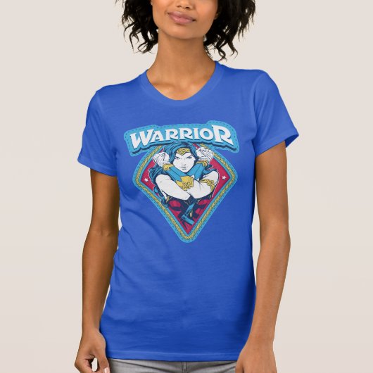 Wonder Woman Warrior Graphic T-shirt (Voorkant)