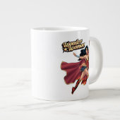 Wonder Woman Wearing Cape Grote Koffiekop (Voorkant rechts)