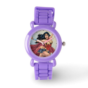 Wonder Woman Wearing Cape Horloge