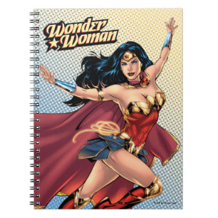 Wonder Woman Wearing Cape Notitieboek