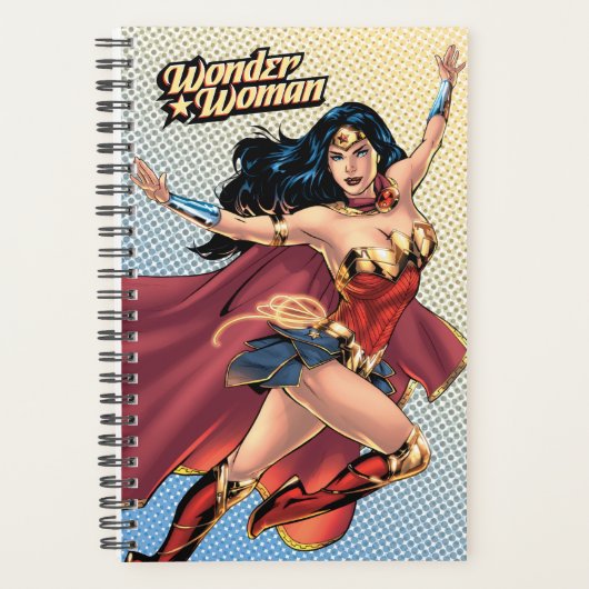 Wonder Woman Wearing Cape Planner (Voorkant)