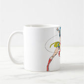 Wonder WomanThrows Crown Koffiemok (Links)